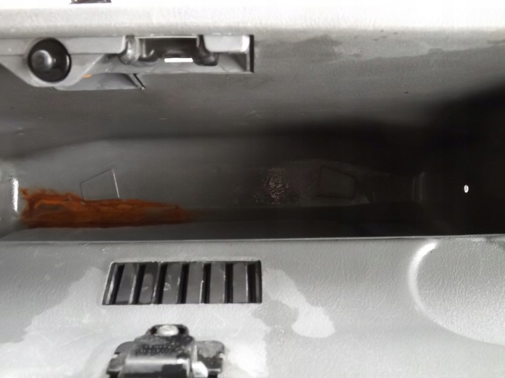 VW TRANSPORTER T4 BOÎTE À GANTS TABLEAU DE BORD CONSOLES PASSAGER GRIS 701857095