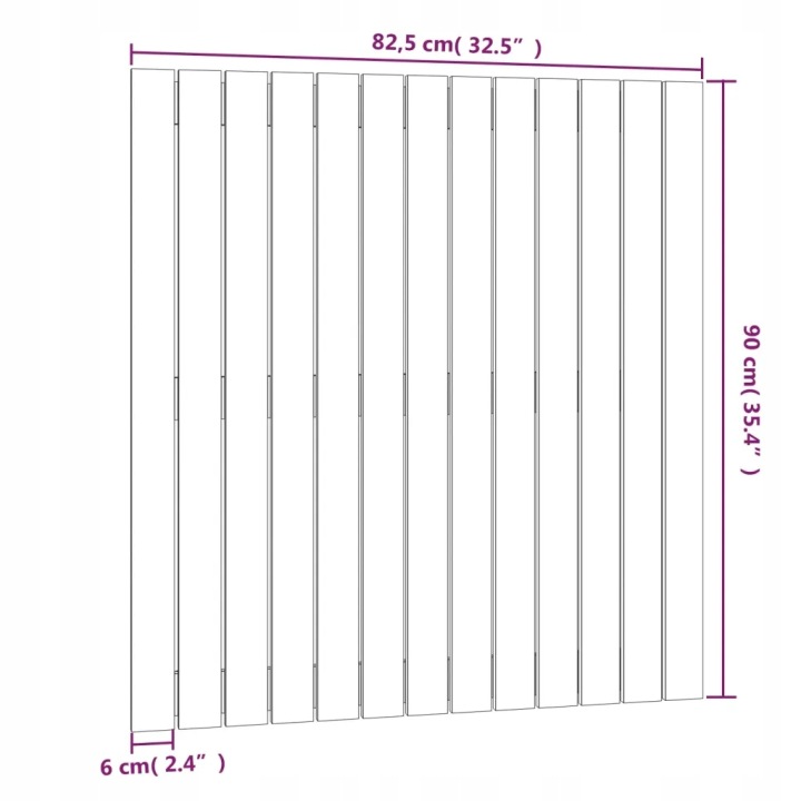 VIDAXL WEZGLOWIE ROULEMENTS BLANC 82,5X3X90 CM, LITE BOIS SOSNOWE
