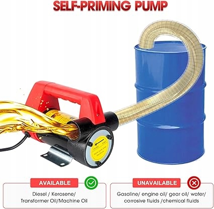 LEMOTO 12V 175W POMPE HUILES 45L/MIN VERS DIESEL I NAFTY