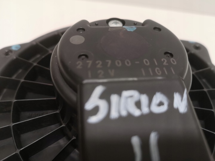 SIRION JUSTY 07-10 VENTILATEUR CONDUIT D'AIR VENTILATEUR