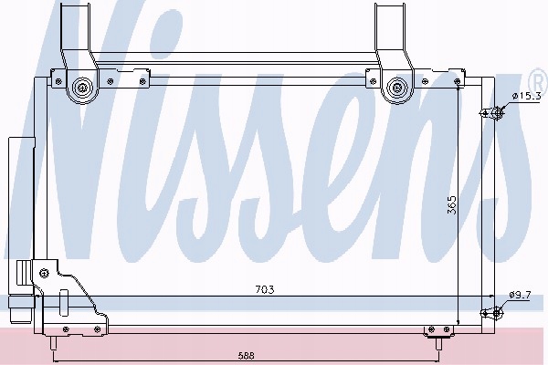 DÉSHYDRATEUR NISSENS 80100S7A013 112025N 946291 HD518