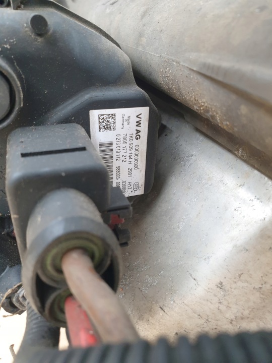 CRÉMAILLÈRE DE DIRECTION VW GOLF VI 1K1423051AE 1K0909144H