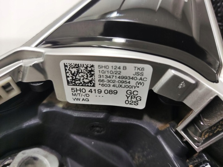VOLANT MULTIFONCTION VOLKSWAGEN T-ROC 2021-2025 LIFT R-LINE 5H0419089GC