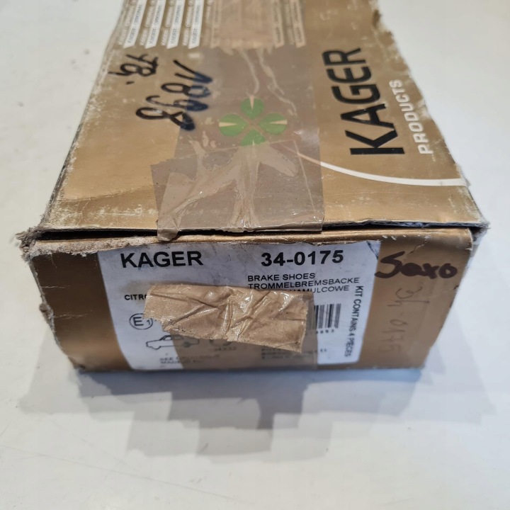 PEUGEOT 106 CITROEN SAXO PLAQUETTES FREIN KAGER 34-0175