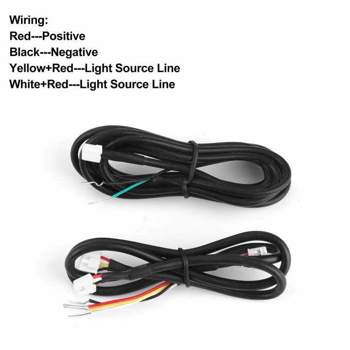 INDICATEUR TACHYMÈTRE 0–9000 OBR./MIN BIALA/CZERWONA DIODE LED À 0V
