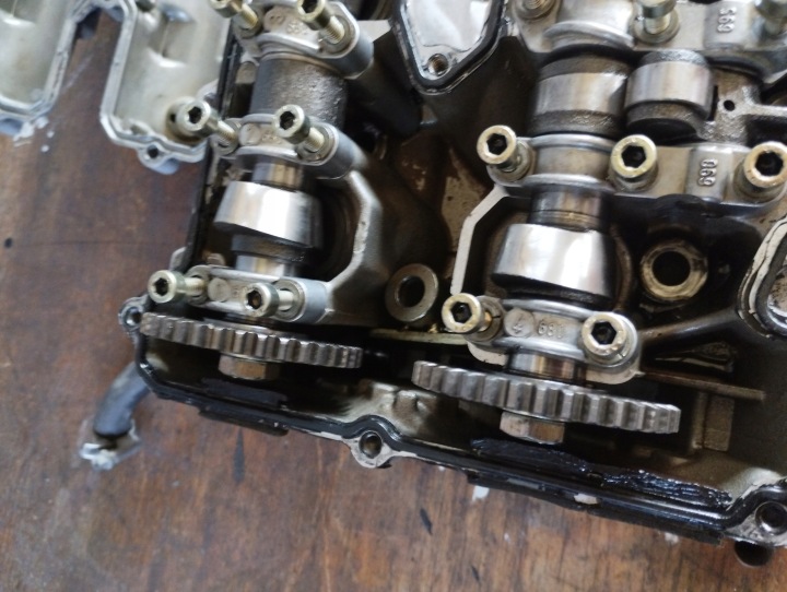 APRILIA PEGASO 650 1995 COMPLÈTE CULASSE ARBRES DISTRIBUTION TENDEUR