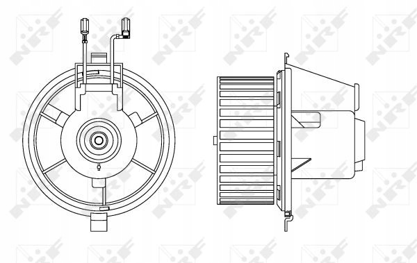 VENTILADOR INTERIOR NRF 34165 