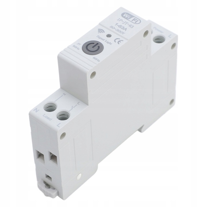 DISJONCTEUR MESURABLE WIFI TYPE JT 1-63A SANS FIL TÉLÉCOMMANDE ZDALNEGO L9