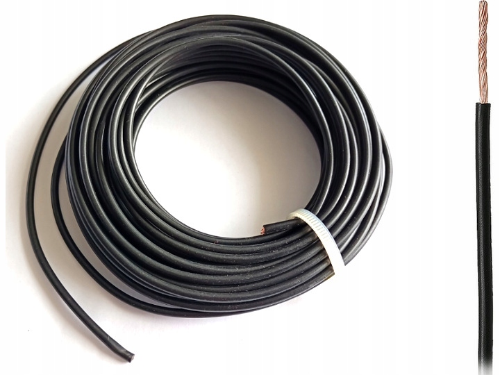 CABLE FLRY-B 1 X 2,50 MM² 50V NEGRO 10MB 