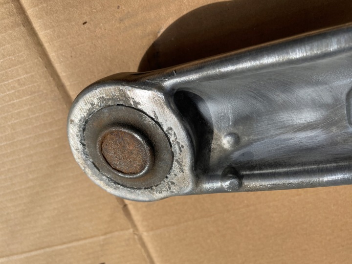 BRAS DE SUSPENSION AVANT AVANT GAUCHE E46 COMPLET EN BON ÉTAT MAYLE