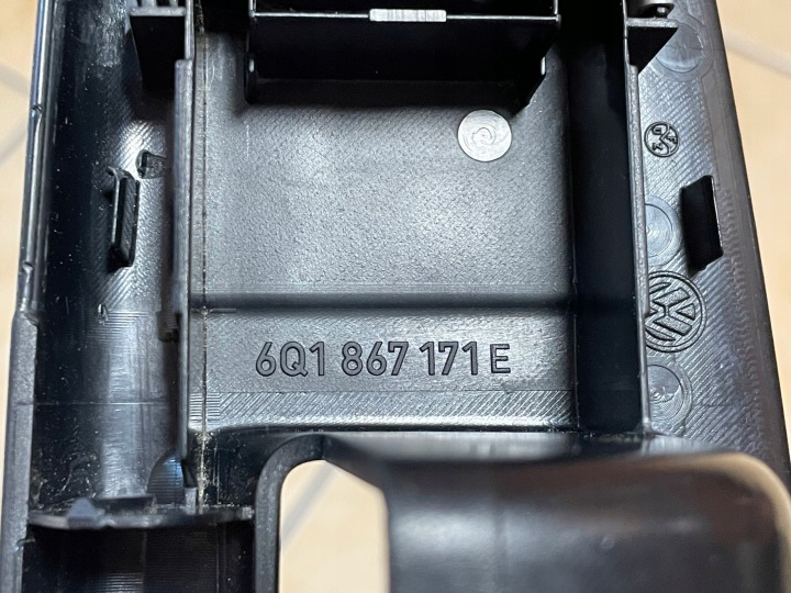 VW POLO N9 9N 05-09 COMMUTATEUR COMMUTATEUR BOUTON VITRES OE 6Q1867171E