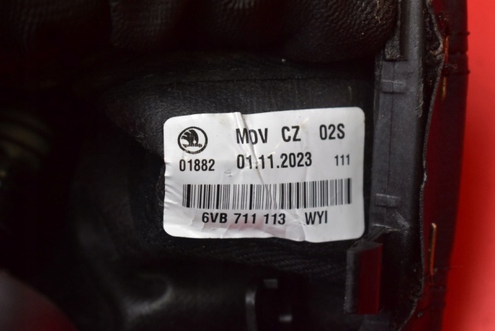 MÉCANISME DE CHANGEMENT DE VITESSES CRIC VITESSE 5 VITESSE 5R3711049K SKODA FABIA IV 1.0 MPI 80 KM 21-