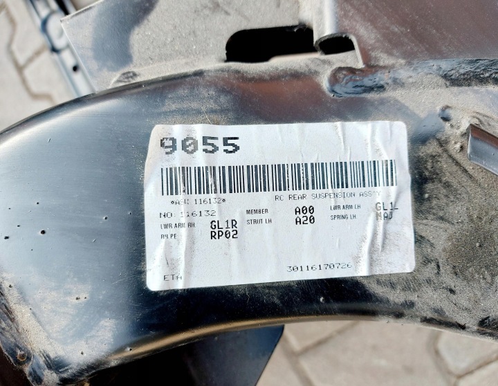 KIA EV6 23R. BERCEAU POUTRE SUSPENSIONS ARRIÈRE 55405-CV000