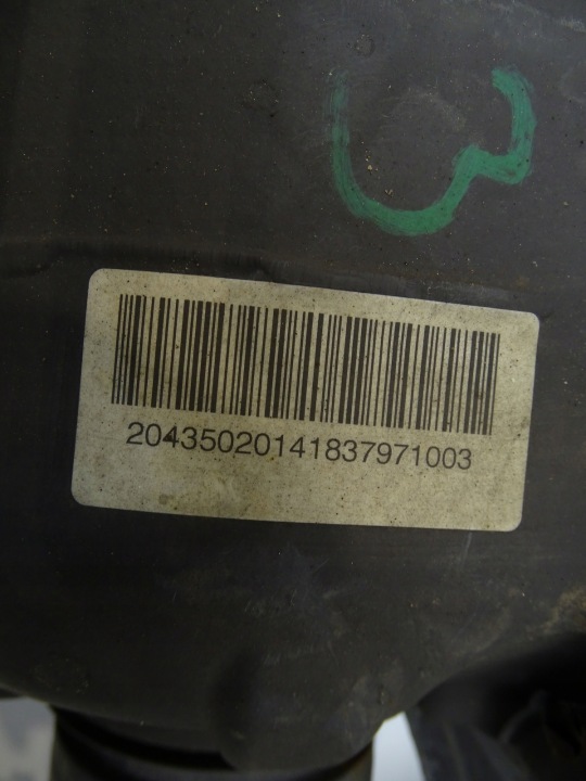 SUSPENSION ARRIÈRE ARRIÈRE POUTRE CHÂSSIS COMPLET MERCEDES W204 2.5 3.0 V6
