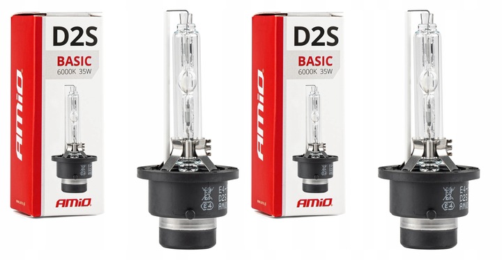 LUCES D2S AMIO XENÓN XENON 6000K GARANTÍA DIRECCIÓN COLOR BLANCO 2SZTUKI 