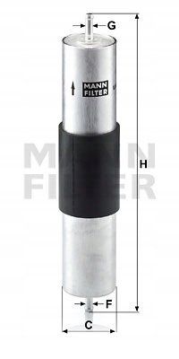 FILTRE HUILES BMW M60 M62 730-85 MANN-FILTER KIT NIEZBEDNIK CONDUCTEUR #1