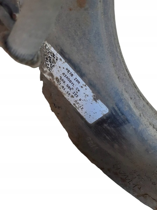 SKODA SUPERB III B8 (3V) SUSPENSION ARRIÈRE ARRIÈRE ÉTRIER DE FREIN DISQUE AXE POUTRE ARRIÈRE
