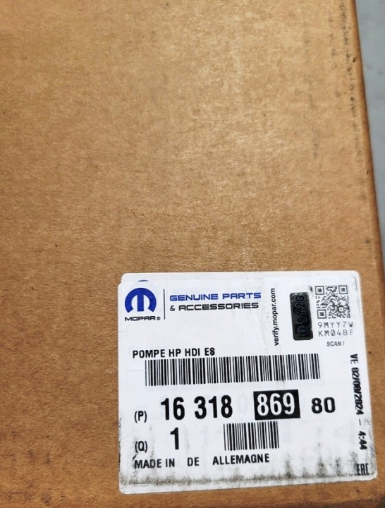 POMPE INJECTION C C3,P 208,308 1.5BLUEHD