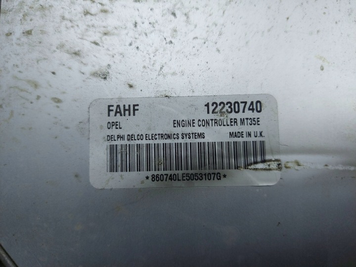 KIT DE DÉMARRAGE OPEL ASTRA H 1.6 B 13181278 12230740 13250221