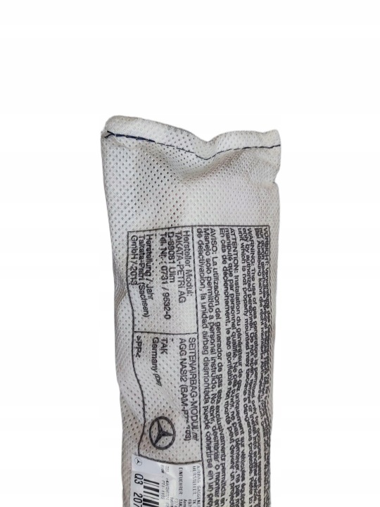 MERCEDES E CLASSE W207 LIFT COUSSIN SIÈGES LATÉRALE DROITE A2078600402