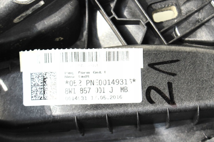 AUDI A4 A5 CONSOLE TABLEAU DE BORD COCKPIT TABLEAU DE BORD 8W1857001J HEAD UP 8W1 8