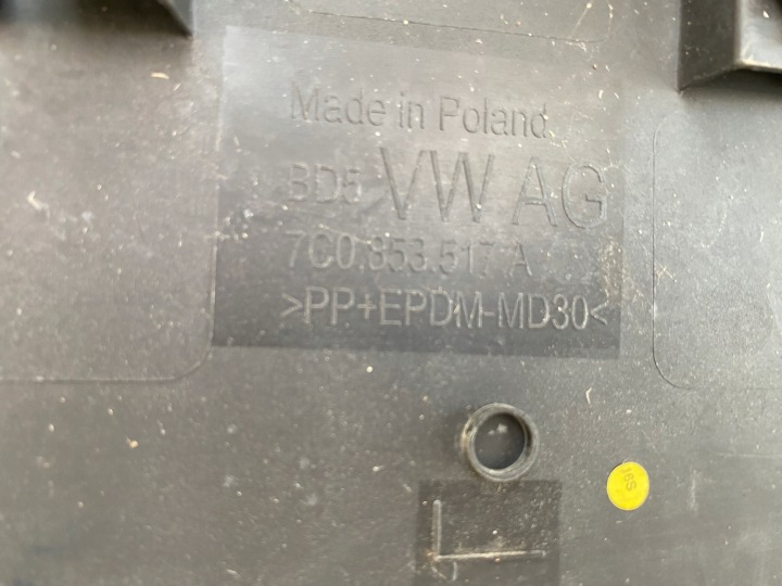 VW CRAFTER II 7C0 MAN TGE MOULURE LATÉRALE REVÊTEMENT GAUCHE 7C0853517A