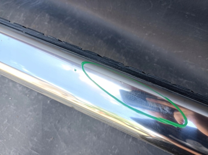 DODGE RAM SEUIL DEGRÉ CHROME DROIT ORIGINAL