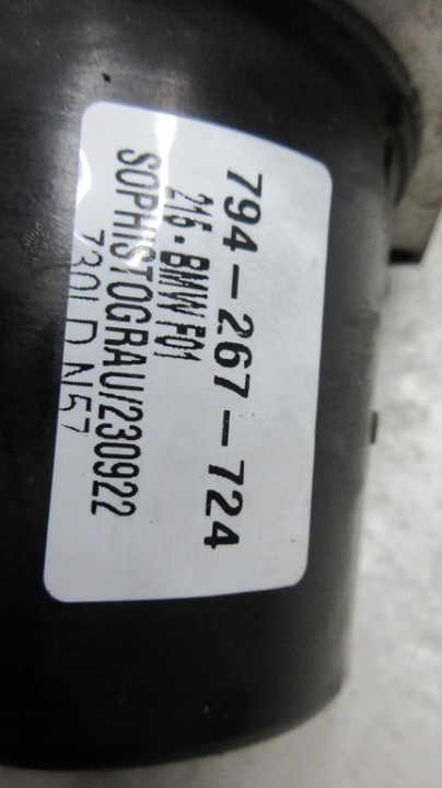 BMW F01 6792478 POMPE ABS DE FREIN