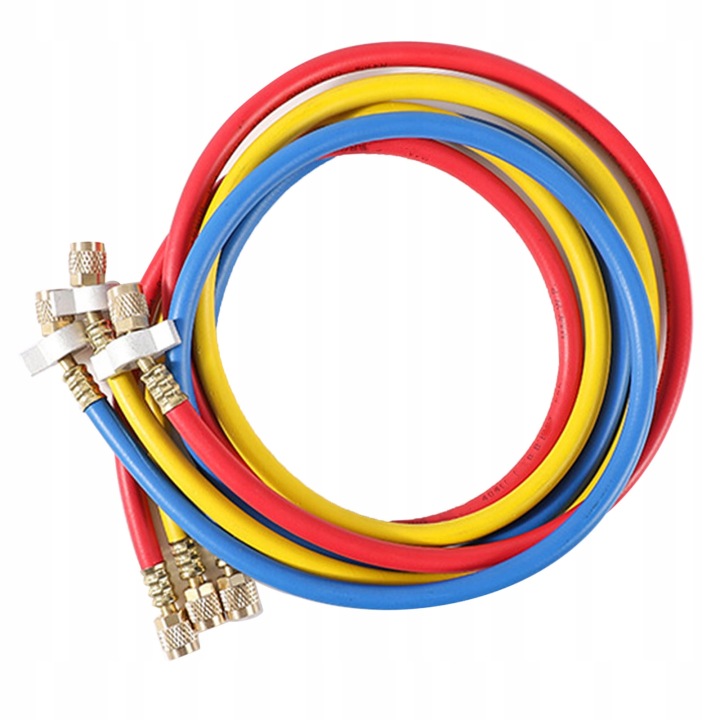 TUYAU DE DÉRIVATION CZYNNIKA CHLODNICZEGO 3 PCS 0.9M WYSOKOCISNIENIOWE 1/4IN VERS R22 R410A R134 R404A