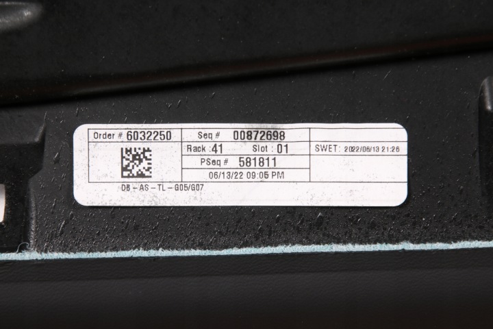 BMW X5 G05 X7 G07 LCI ORIGINALE TABLEAU DE BORD CONSOLE CUIR HEAD UP