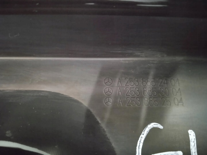 SPOILER DOUBLURE CHROME MERCEDES-BENZ GLC LIFT