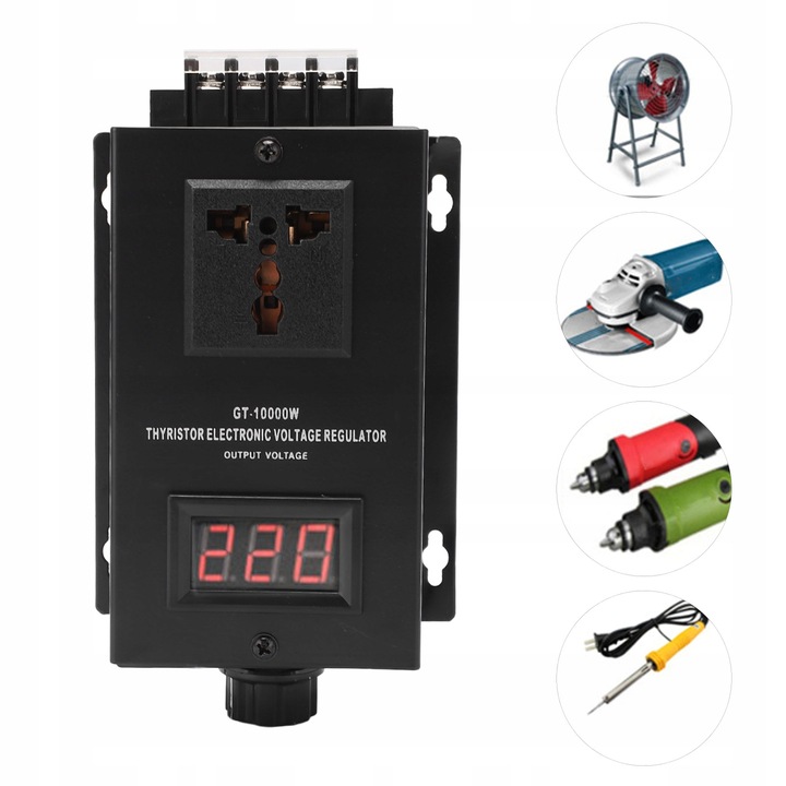 REGULADOR DE TENSIÓN ZMIENNEGO AC220V 10000W 