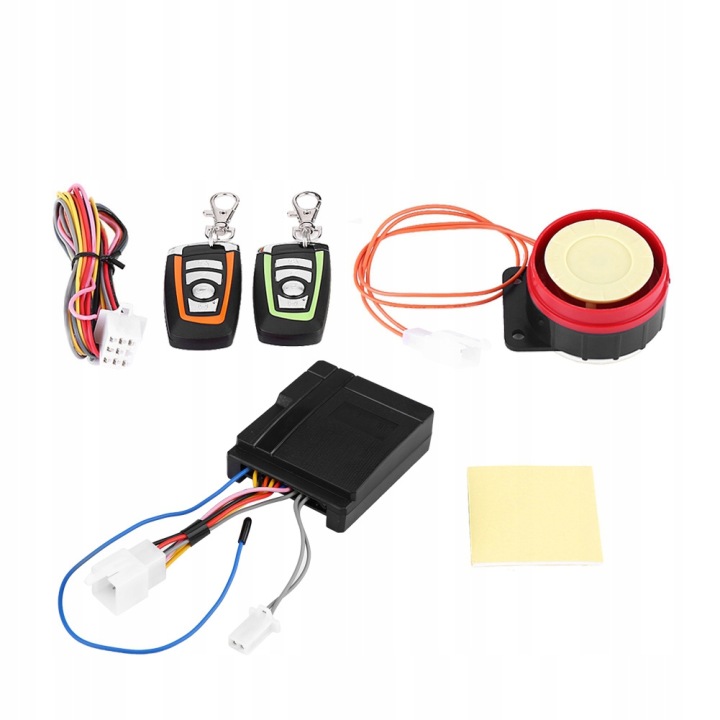 ALARME MOTOCYCLETTE SCOOTER UNIVERSEL 2 TÉLÉCOMMANDE 12V 125DB