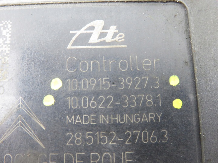 POMPE ABS PEUGEOT 2008 I (CU) 9807180380 10091539273 10062233781