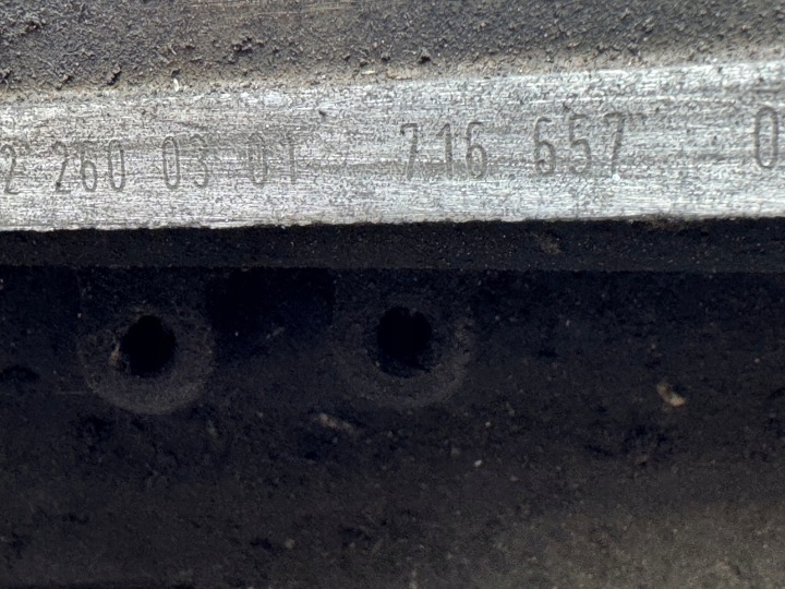BOÎTE MERCEDES C 220 W204 E 220 W211 2.2 CDI ENSEMBLE 716657 E 200