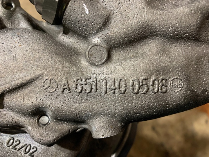 RADIATEUR EGR MERCEDES-BENZ E (W212) A6511420067 2.1L DIESEL 150KW 2012