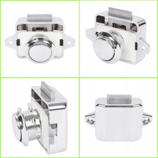 5X SERRURE MEBLOWY JEDNOSTRONNY VERS REMORQUES PUSHLOCK PUSH-LOCK ENSEMBLE