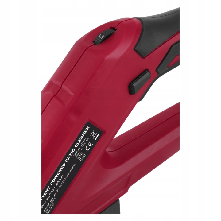 ZASILANY AKUMULATOROWO PRZYRZAD VERS NETTOYAGE TARASOW 2 EN 1 18 V 98-126 CM