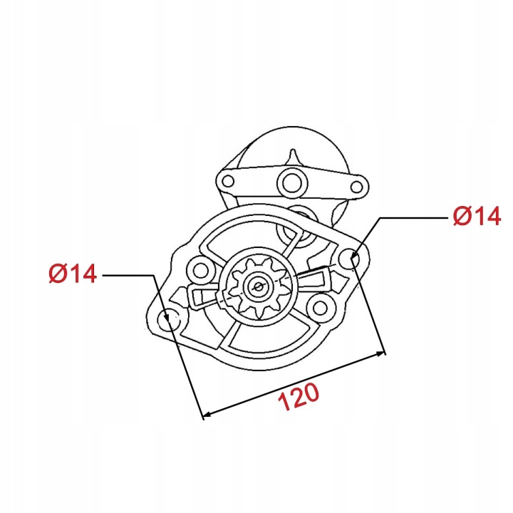 DÉMARREUR 12V 2KW HC-CARGO 111683