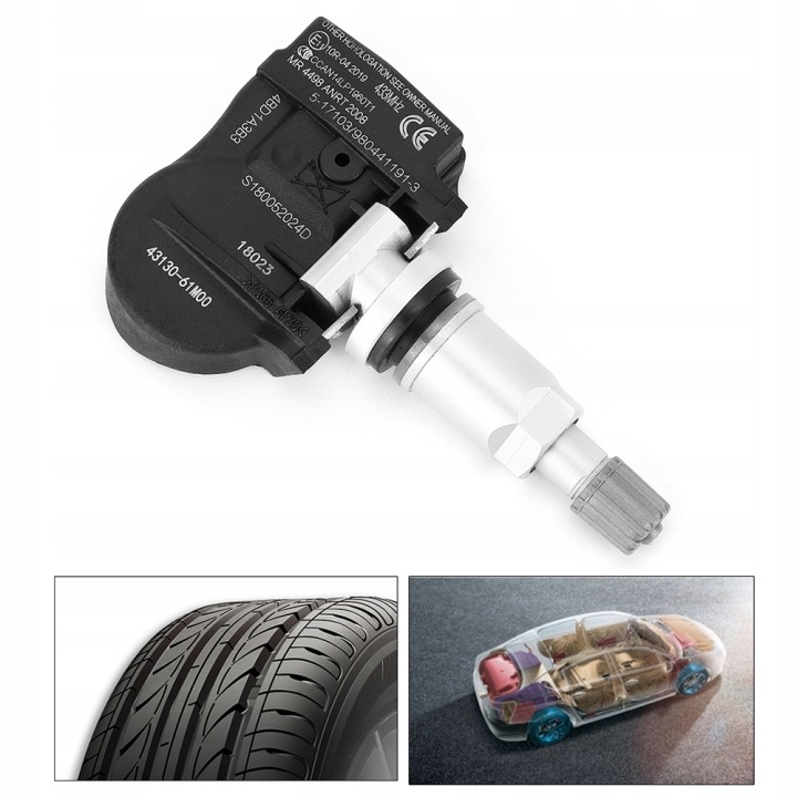 CAPTEUR PRESSION DANS PNEUS VÉHICULE 43130-61M00 CONVIENT VERS SUZUKI ALTO 3R