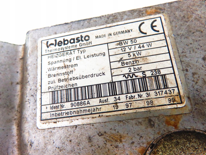 WEBASTO FORD FOCUS MK1 90886A ESSENCE