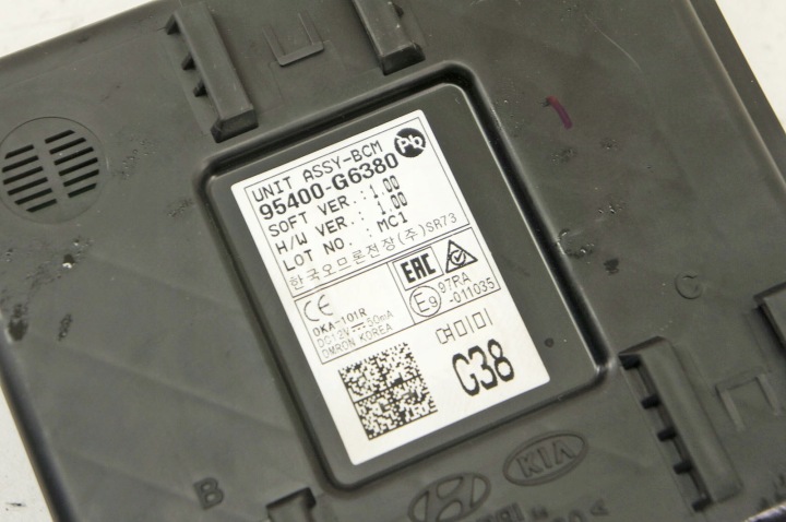 HP316 KIA PICANTO III MODULE BCM 95400-G6380