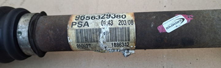 CITROEN C4 PICASSO 1.6 HDI DEMI-ARBRE GAUCHE AVANT 9656329380