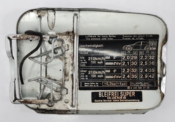 MARIPOSA DE ALIMENTACIÓN COMBUSTIBLES 744 MERCEDES W220 