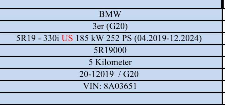 BMW 3 G20 G21 ROTULE DE DIRECTION BRAS DE SUSPENSION MOYEU DROIT ARRIÈRE DROITE ARRIÈRE 6879534 5 KM