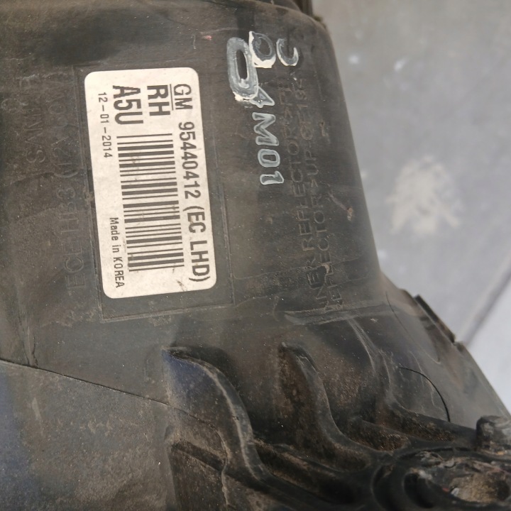 PROJECTEUR AVANT CÔTÉ DROITE OPEL MOKKA 95440412