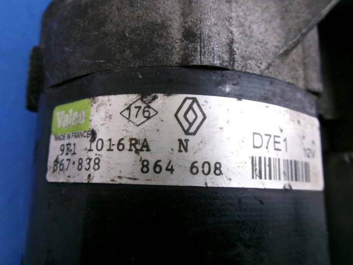 RENAULT CLIO DÉMARREUR VALEO D7E1 TESTOWANY