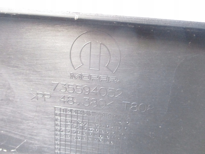 PARE-CHOCS AVANT AVANT FIAT DOBLO II LIFT 14-22 735594052