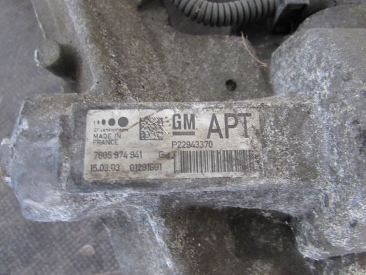 CRÉMAILLÈRE DE DIRECTION 22943370 OPEL INSIGNIA A LIFT 13-17 R.
