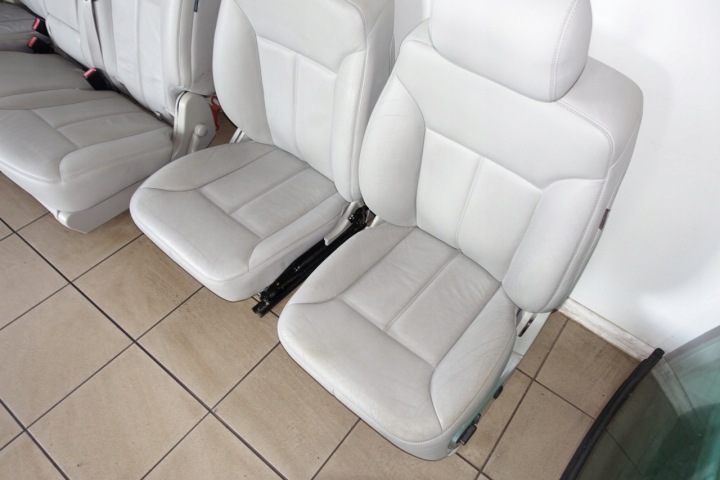 MERCEDES X164 GL SIÈGES GARNITURE SIÈGE CUIR BANQUETTE ARRIÈRE DOSSIER 7 PERSONNES GL164